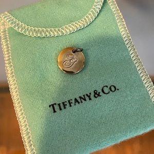 Tiffany & Co Notes Charm Letter G in Sterling Silver